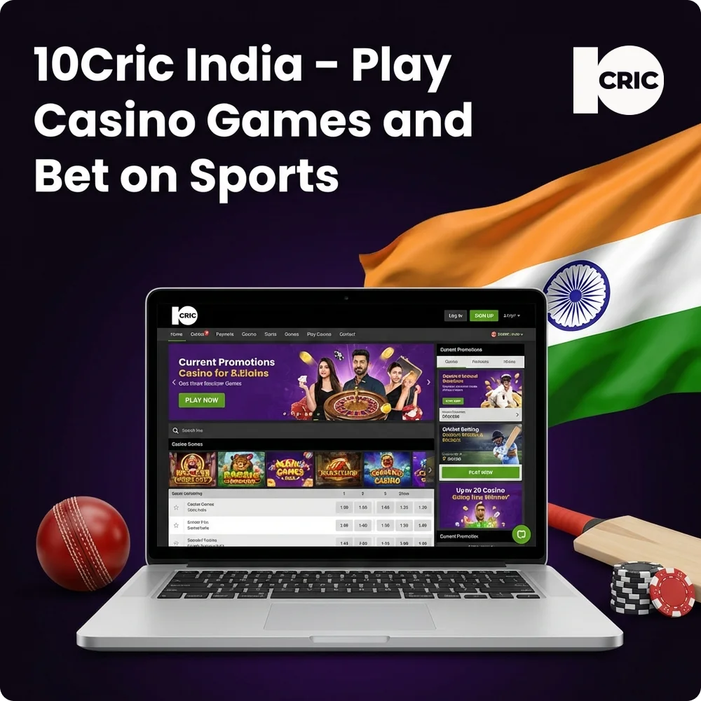 10Cric website for sports betting and casino gaming website in India